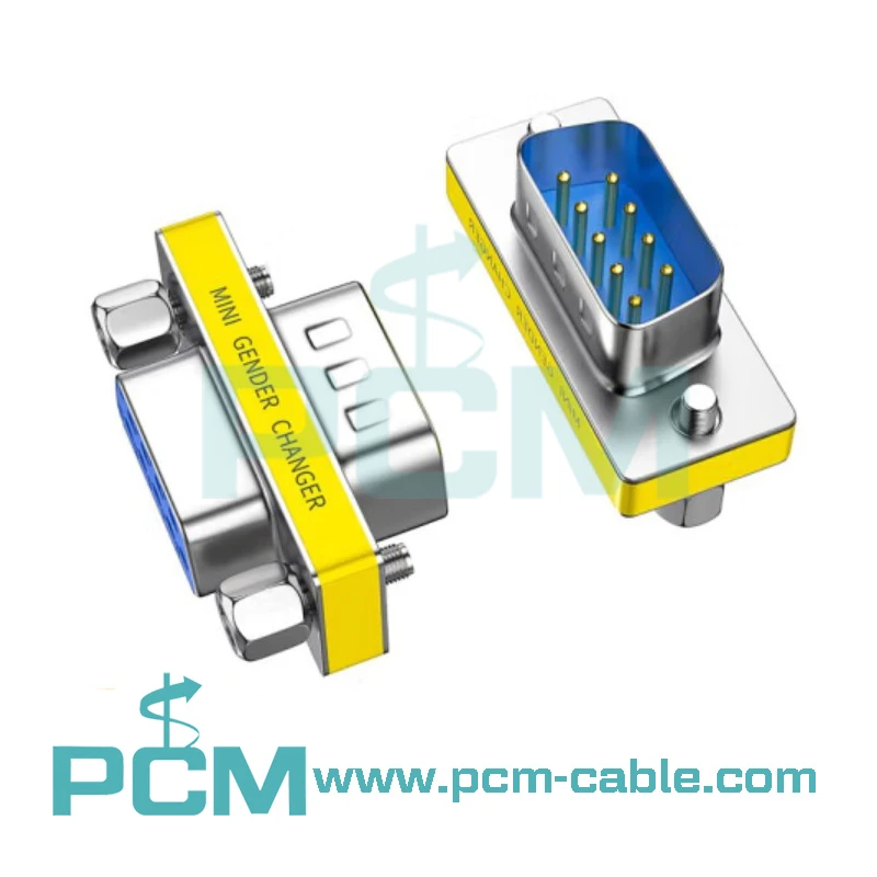 D-sub 9 pin 120 Ohm termination adapter