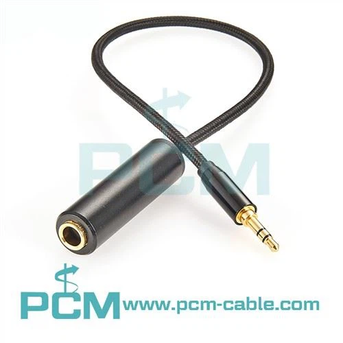 3,5 mm kuni 6,5 mm heliadapteri kaabel