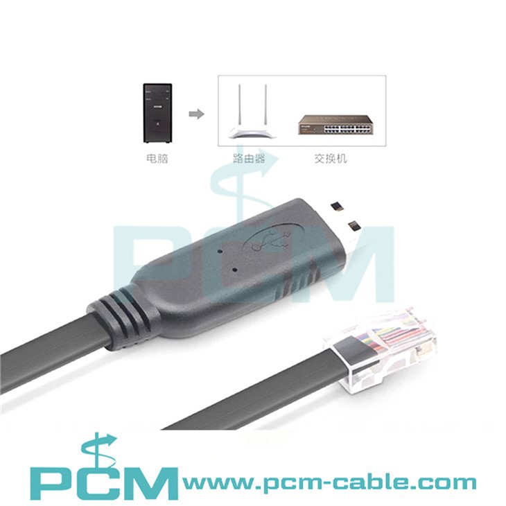 USB RS232 to RJ45 konsoolikaabel