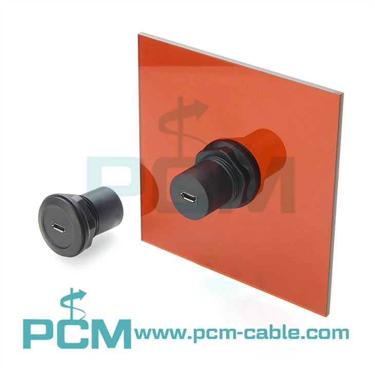 micro usb straight through connector micro usb female to female coupler