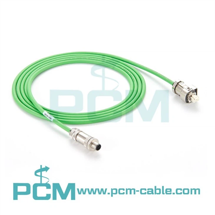 DRIVE-CLiQ cables with M12 connector for measuring system