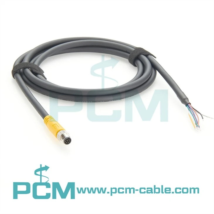 Industrial Camera M8 8 Pin Trigger Cable