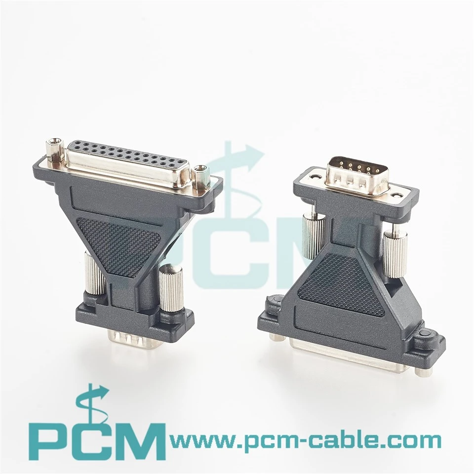 DB25 Female to DB9 Male RS232 Adapter factory