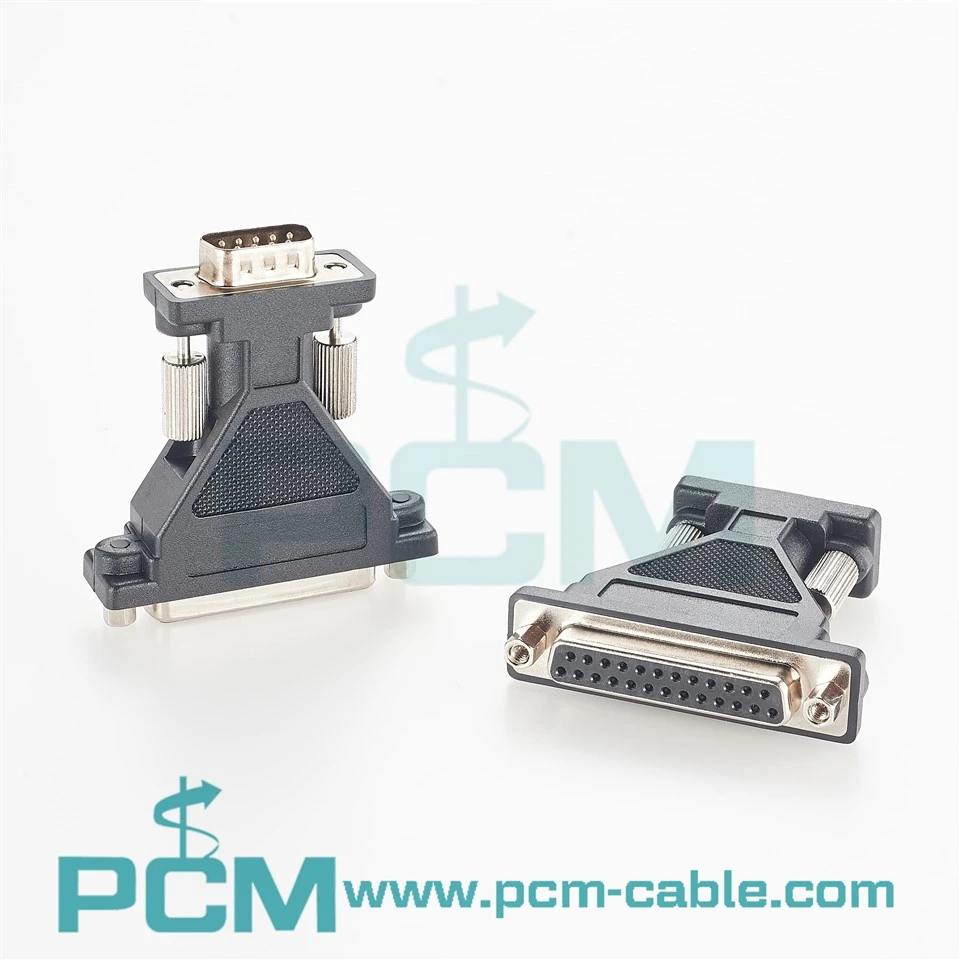 DB25 emane DB9 isane RS232 adapter