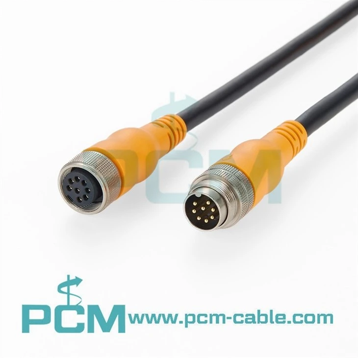 Sensor actuator cable M16-coupling