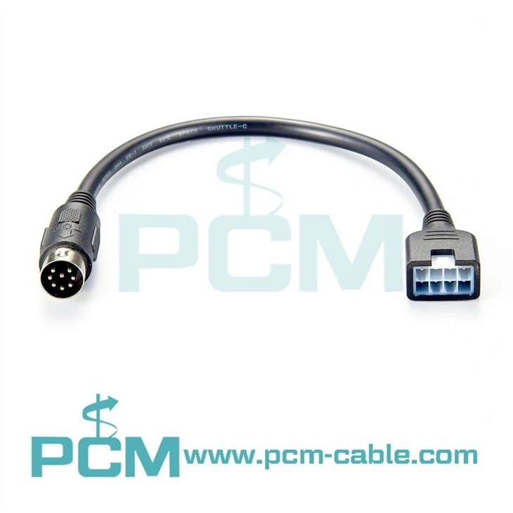 Molex Mini-Fit Cable Harness 8 Pin Molex Mini-Fit to DIN Adapter Cable Custom Cable Harness