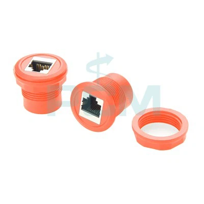 CAT6A varjestatud paneelikinnitus RJ45 emane ja emane sidur