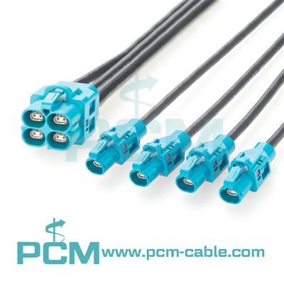 H-MTD ühenduskaabel Ethernet ühekordne kahe kambriga adapteri kaabel