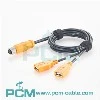 Kahe USB A-kaabli M12 A kood 8 pin